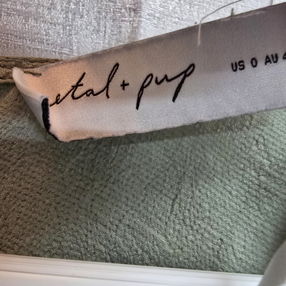 Petal & Pup Sage Dress - Picture 3 of 9